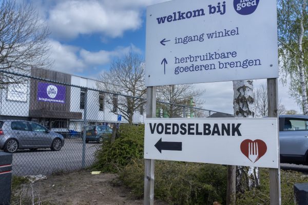 Ingang van Voedselbank Apeldoorn